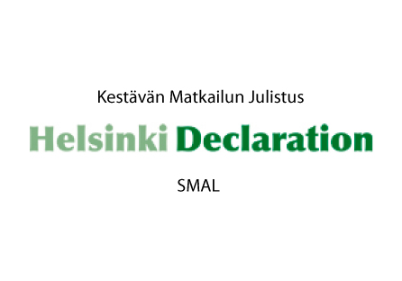 Kestävän matkailun julistus - Helsinki Declaration - SMAL